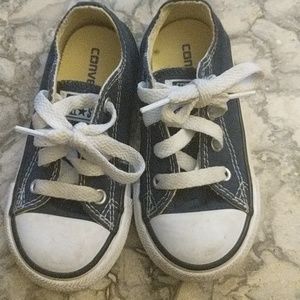 Navy Blue Toddler Converse All Star